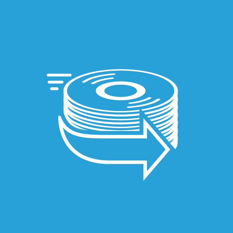 Icon of a stack of Discs